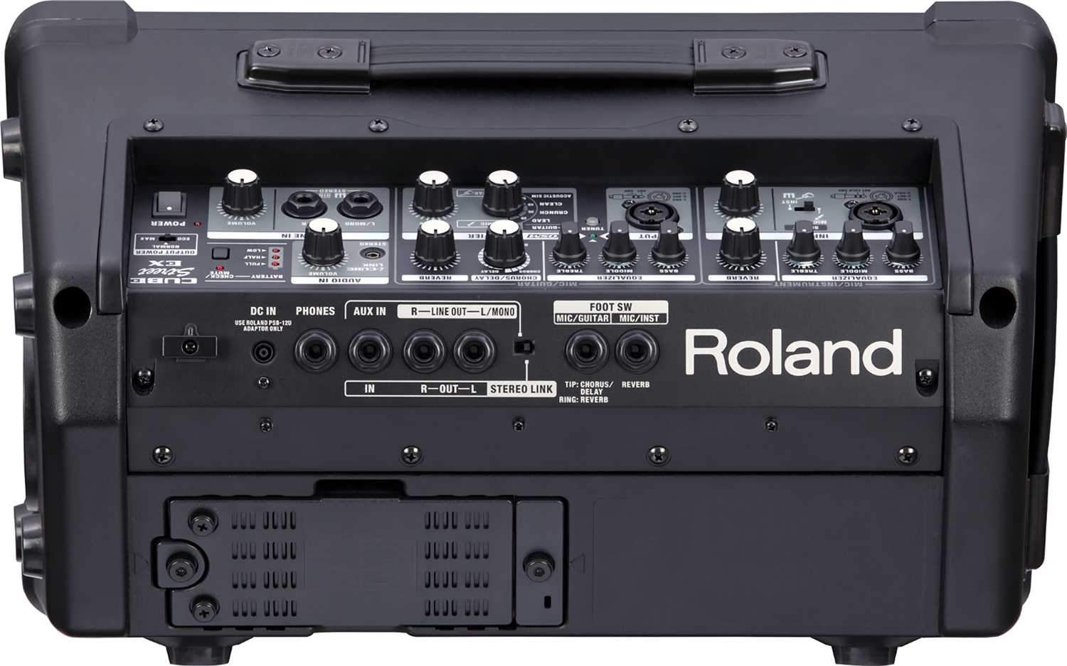 Roland CUBE Street EX 4 Channel Battery Powered Portable Amp & PA - Solotech