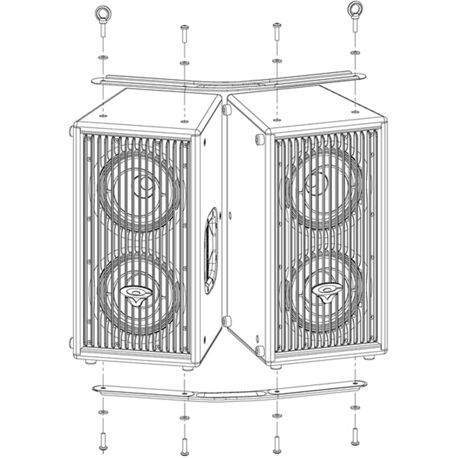 Cerwin Vega CVA-28 Custom Flyware Accessory Kit - ProSound and Stage Lighting