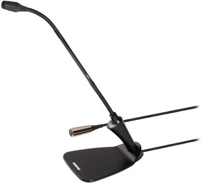 Shure CVG12D-B/C 12-Inch Gooseneck Mic Black with Base - ProSound and Stage Lighting