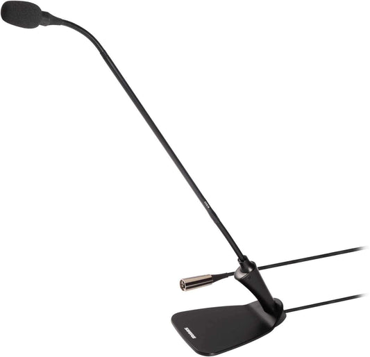 Shure CVG18D-B/C 18-Inch Gooseneck Mic Black with Base - Solotech