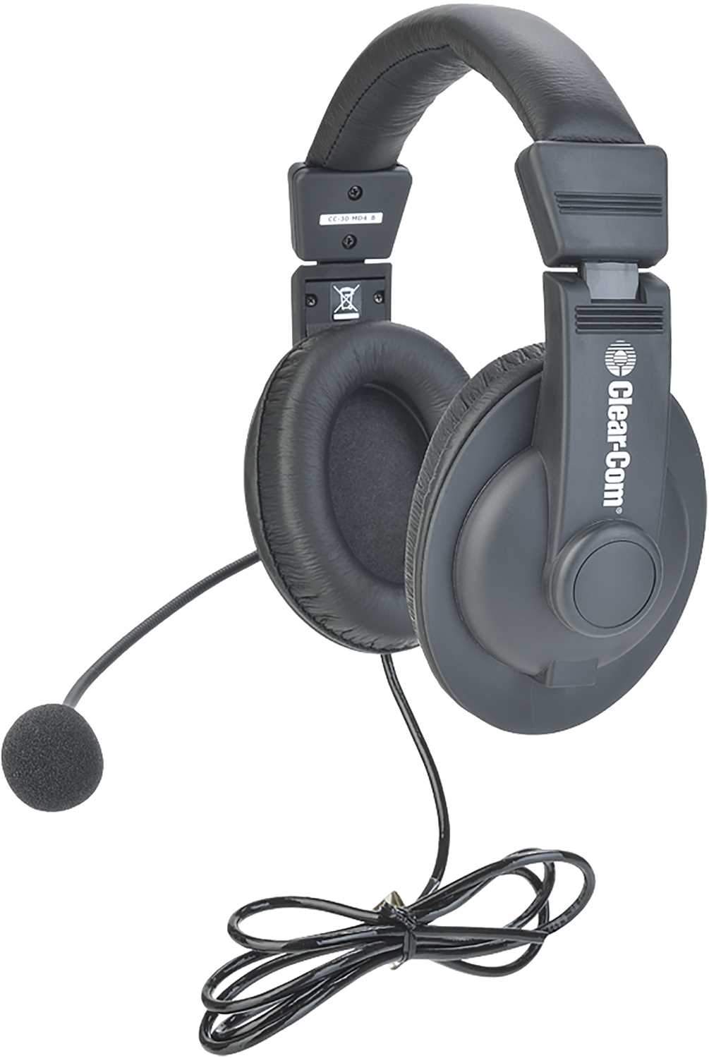 Clear-Com CC-30 Dual Ear Noise-Canceling Headset - ProSound and Stage Lighting
