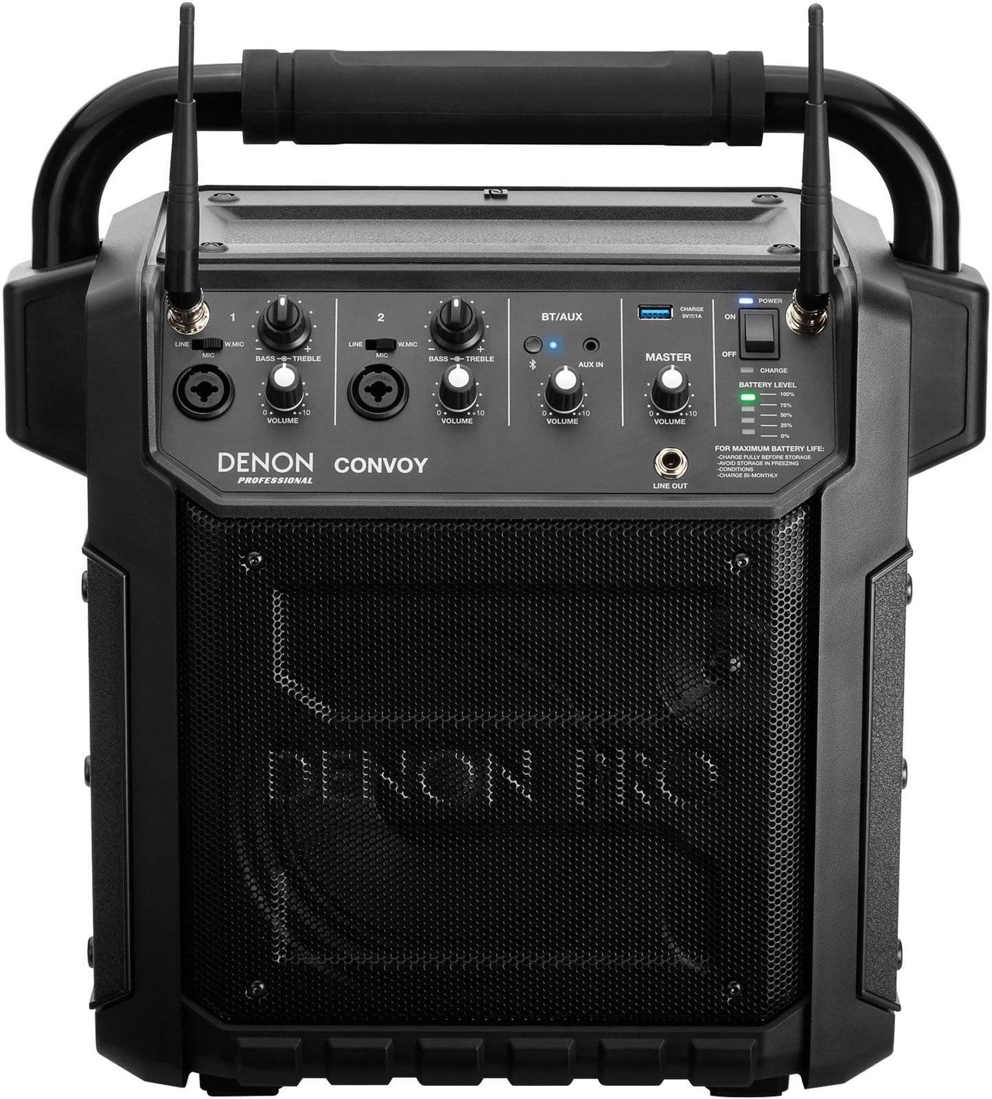 Denon Convoy Portable PA System - ProSound and Stage Lighting