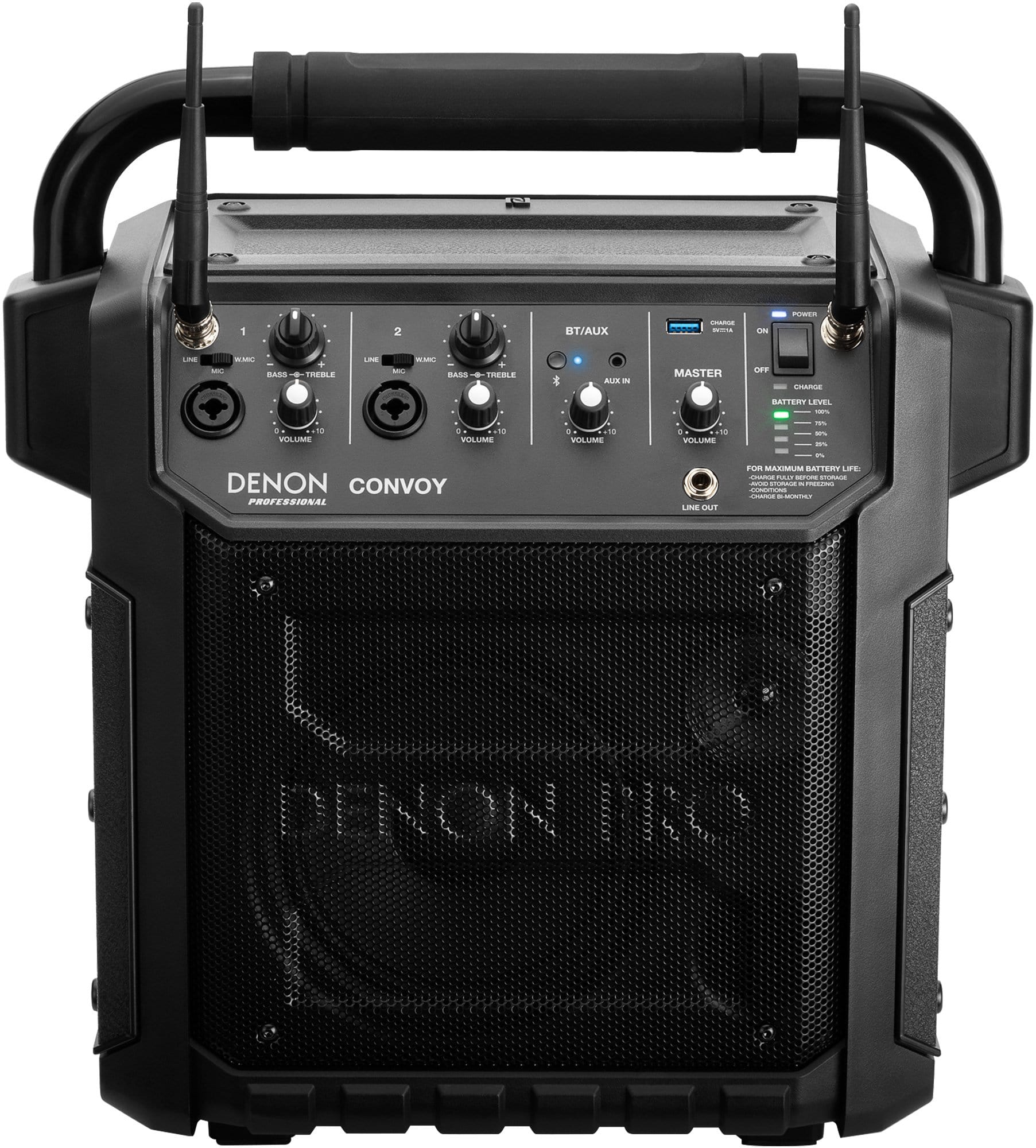 Denon Convoy Portable PA System - ProSound and Stage Lighting