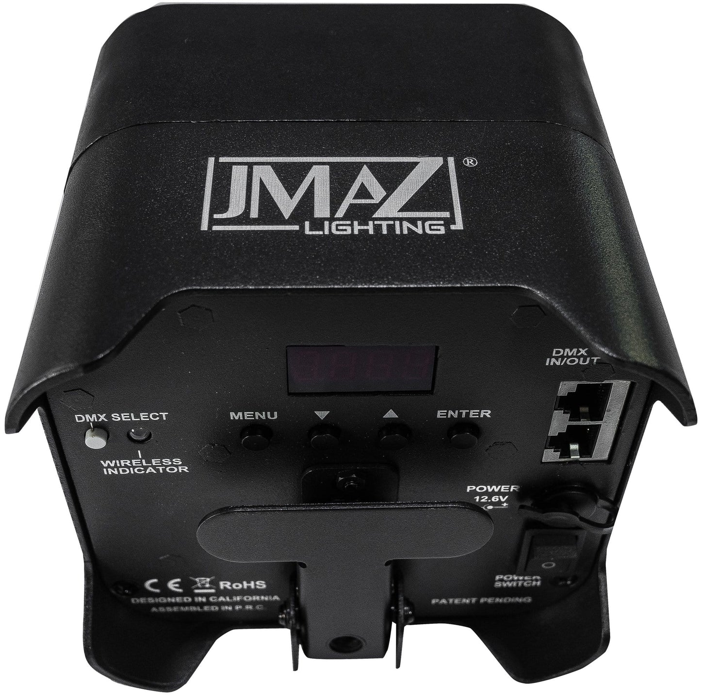 JMAZ Mad Par HEX 4S 10 Pack with Case in Black - Solotech