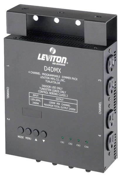 Leviton Programmable 3-Pin DMX Dimmer Pack - ProSound and Stage Lighting