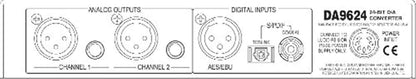 Lucid DA9624 24/96Khz D/A Converter - Solotech