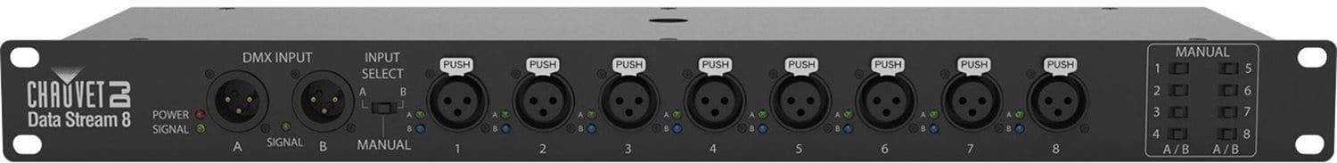 Chauvet Data Stream 8 Universal DMX Splitter – Solotech