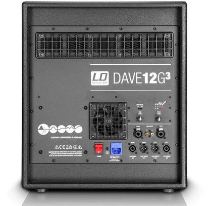 LD Systems DAVE12G3 Powered 2.1 PA System - Solotech