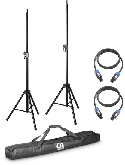 LD Systems Stands with Bag & Cables for DAVE8 System - Solotech