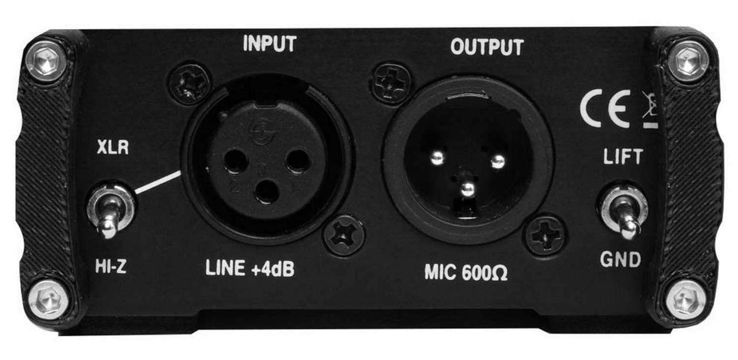 On-Stage DB1050 Passive Multi-Media Direct Box - ProSound and Stage Lighting
