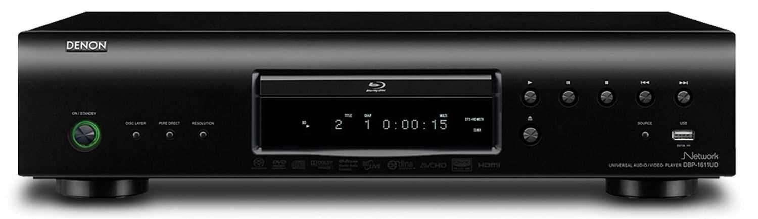 Denon DJ DBP1611UDP Pro Blu-ray Dvd Audio Video Playr - ProSound and Stage Lighting