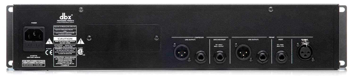 dbx 676 Tube Mic Preamp and Channel Strip - Solotech