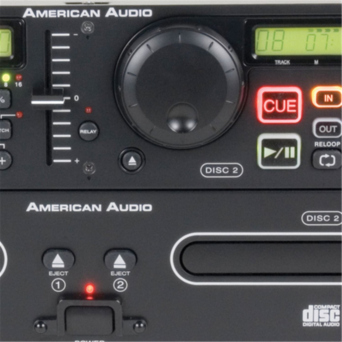 American Audio DCD-PRO-310-MKII Dual CD Player - Solotech