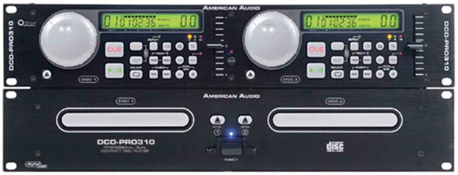 American Audio DCDPRO310 Dual CD Player with Pitch - Solotech