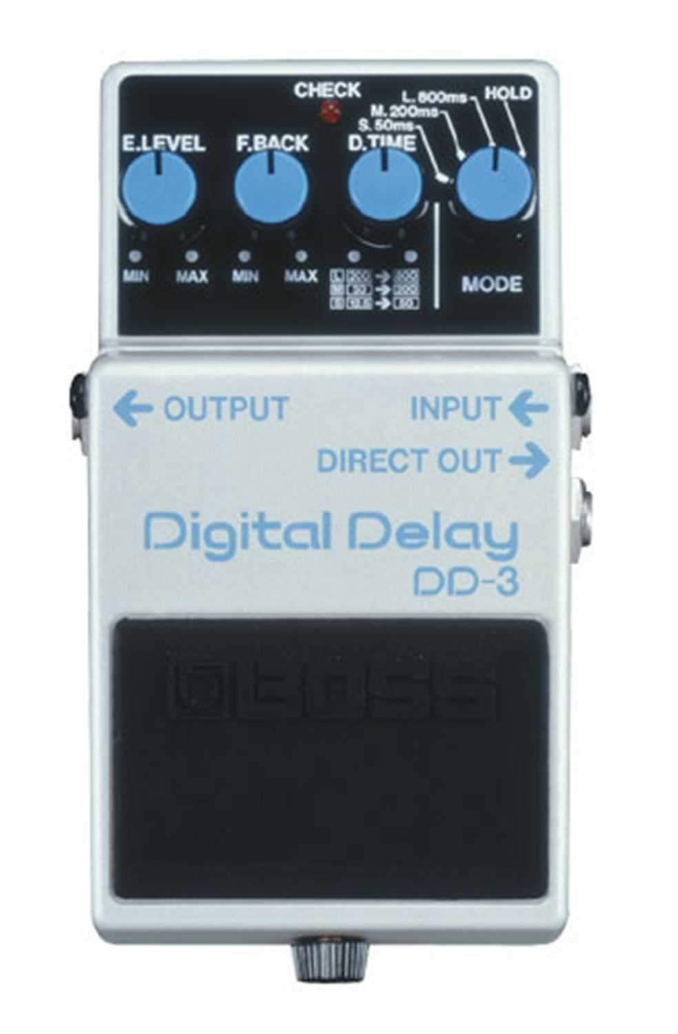 Boss DD-3 Digital Delay Pedal - Solotech