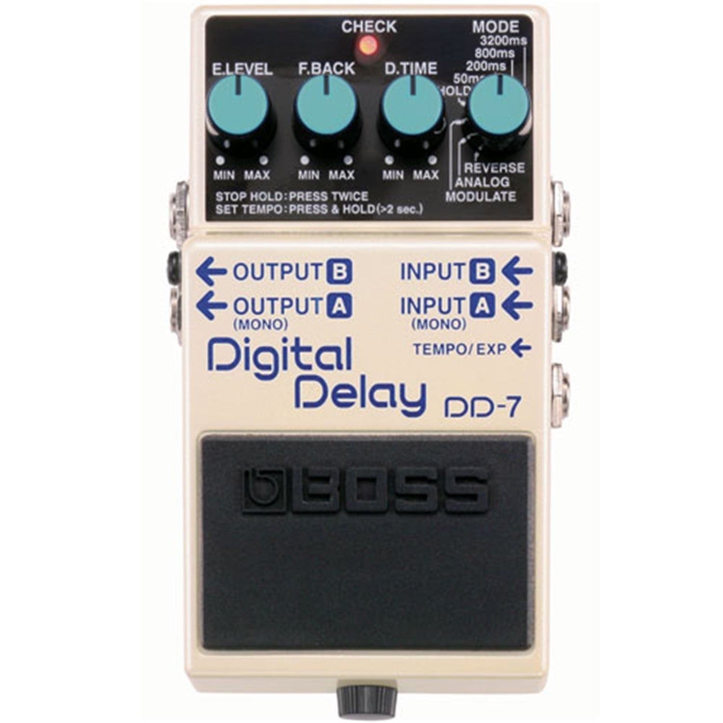 Boss DD7 Digital Delay Pedal - Solotech