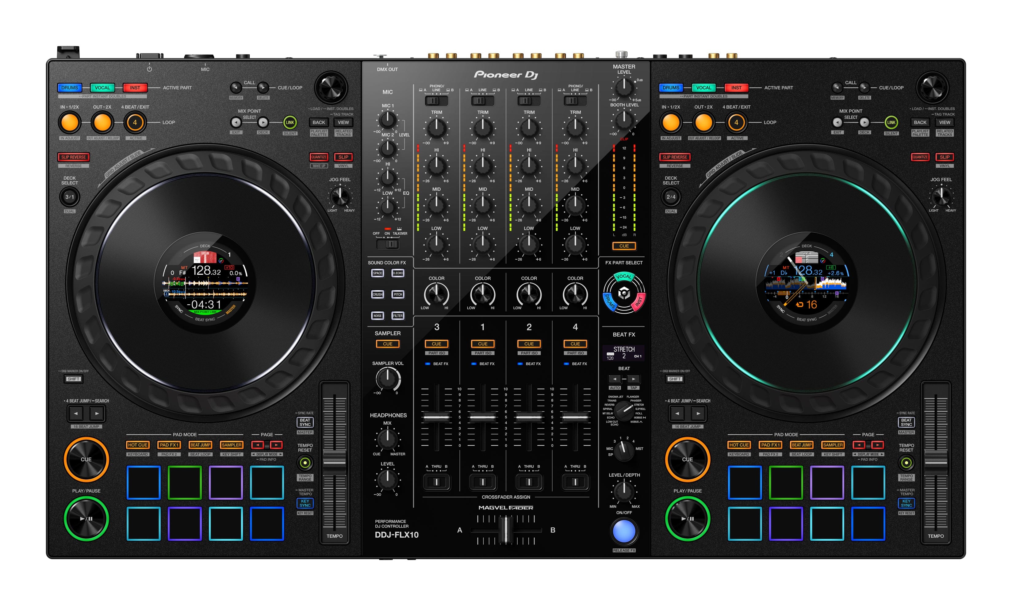 Pioneer DJ DDJ-400 Limited Edition Silver DJ Controller for 