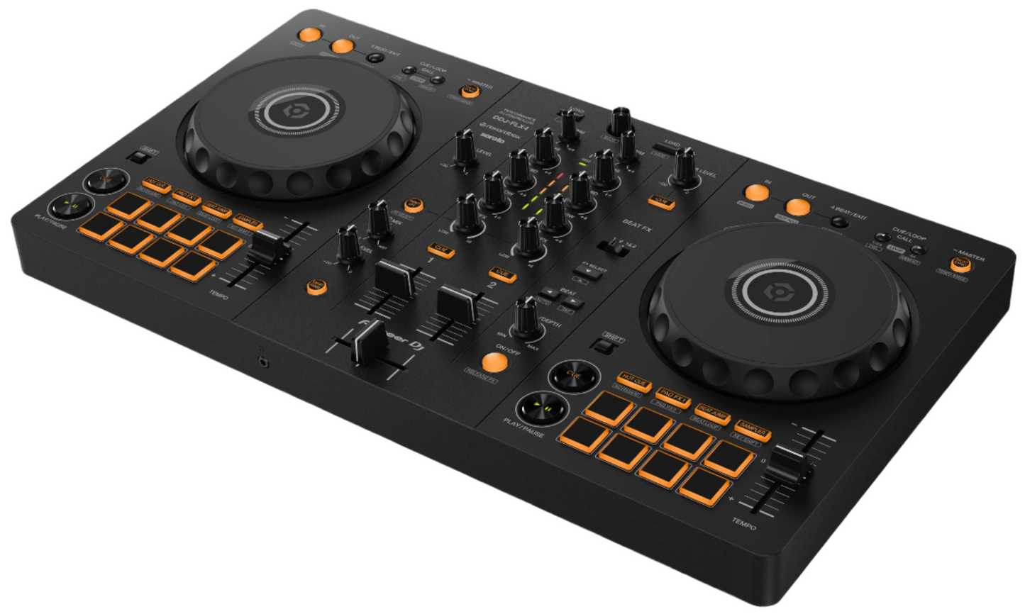 Pioneer DJ DDJ-FLX4 2-Channel DJ Controller for Rekordbox and Pioneer DJ DDJ-FLX4 2-Channel DJ Controller for Rekordbox and