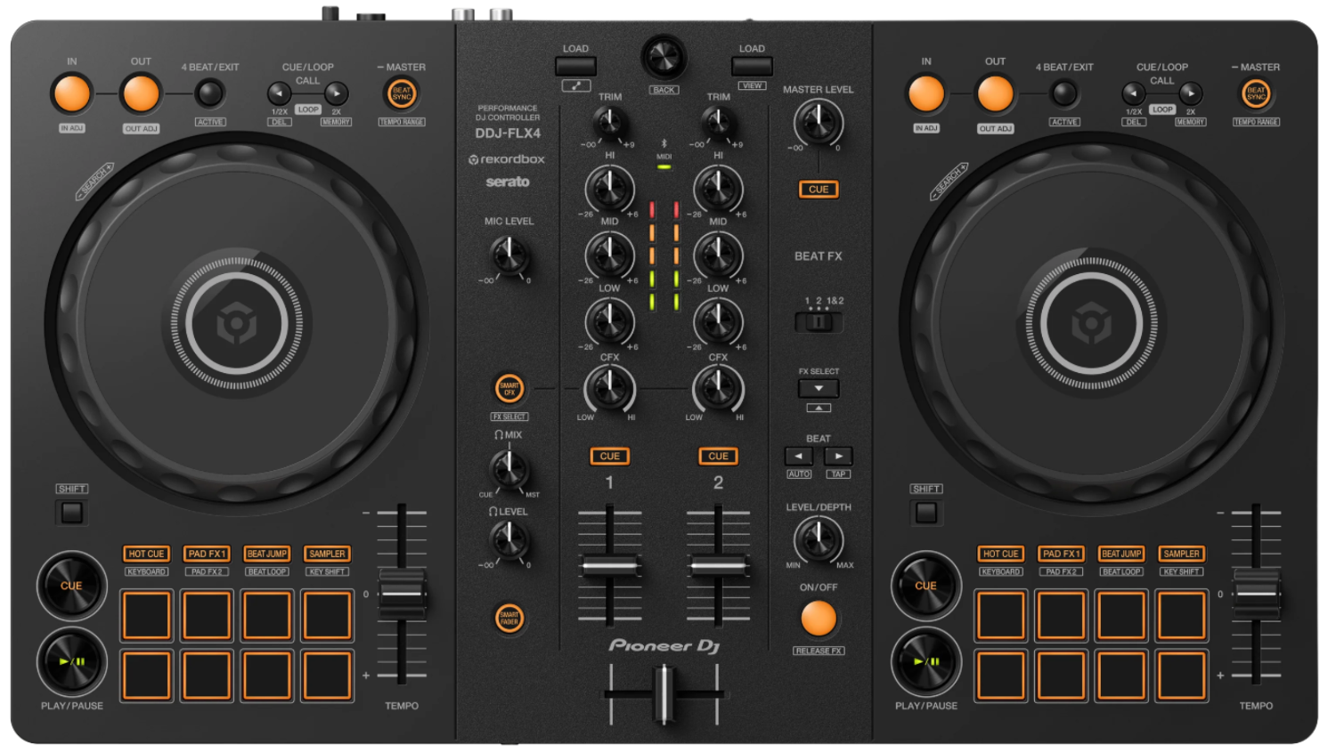 Pioneer dj ddj-FLX4ほぼ使用無し Pioneer DJ DDJ-FLX4 2-Channel DJ Controller for Rekordbox and