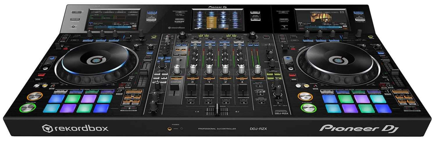 Pioneer DJ DDJ-RZX 4-Deck Audio/Visual DJ Controller - Solotech