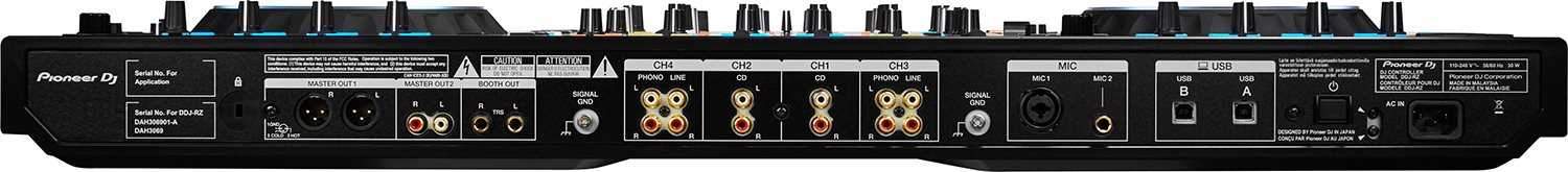 Pioneer DJ DDJ-RZ 4-Channel Controller for rekordbox DJ - Solotech