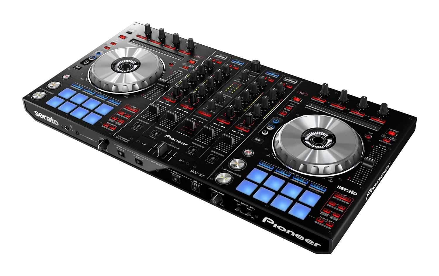 Pioneer DJ DDJ-SX Serato DJ 4 Deck Controller | Solotech
