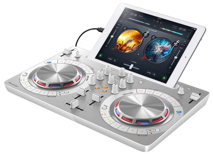 Pioneer DJ DDJ-WeGO3 Compact White DJ Controller - Solotech