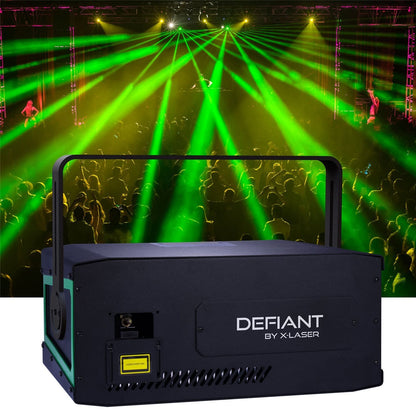 X-Laser Defiant 12W RGB ILDA Aerial Laser Effect - Solotech