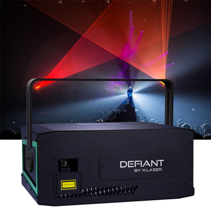 X-Laser Defiant 25W RGB ILDA Aerial Laser Effect - Solotech