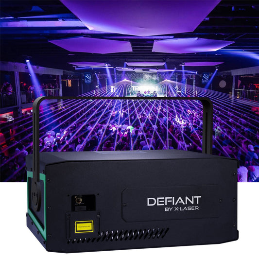 X-Laser Defiant 3W RGB ILDA Aerial Laser Effect - Solotech