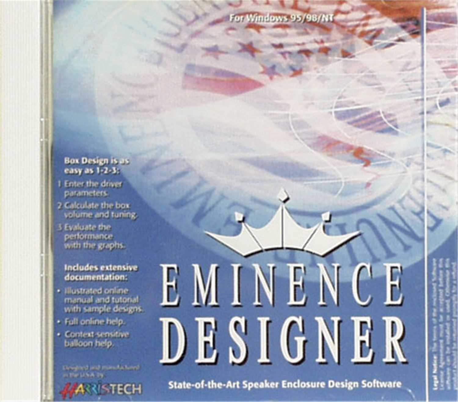 Eminence DESIGNER CD-Rom Speaker Design Software - Solotech