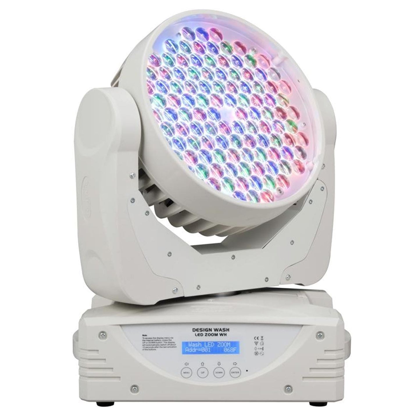 Elation Design Wash LED Zoom WH Moving Head - Solotech