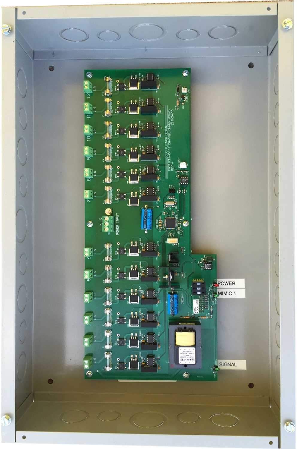 Doug Fleenor Design DMX12DIM-ELV 12-Channel Dimmer Pack - Solotech