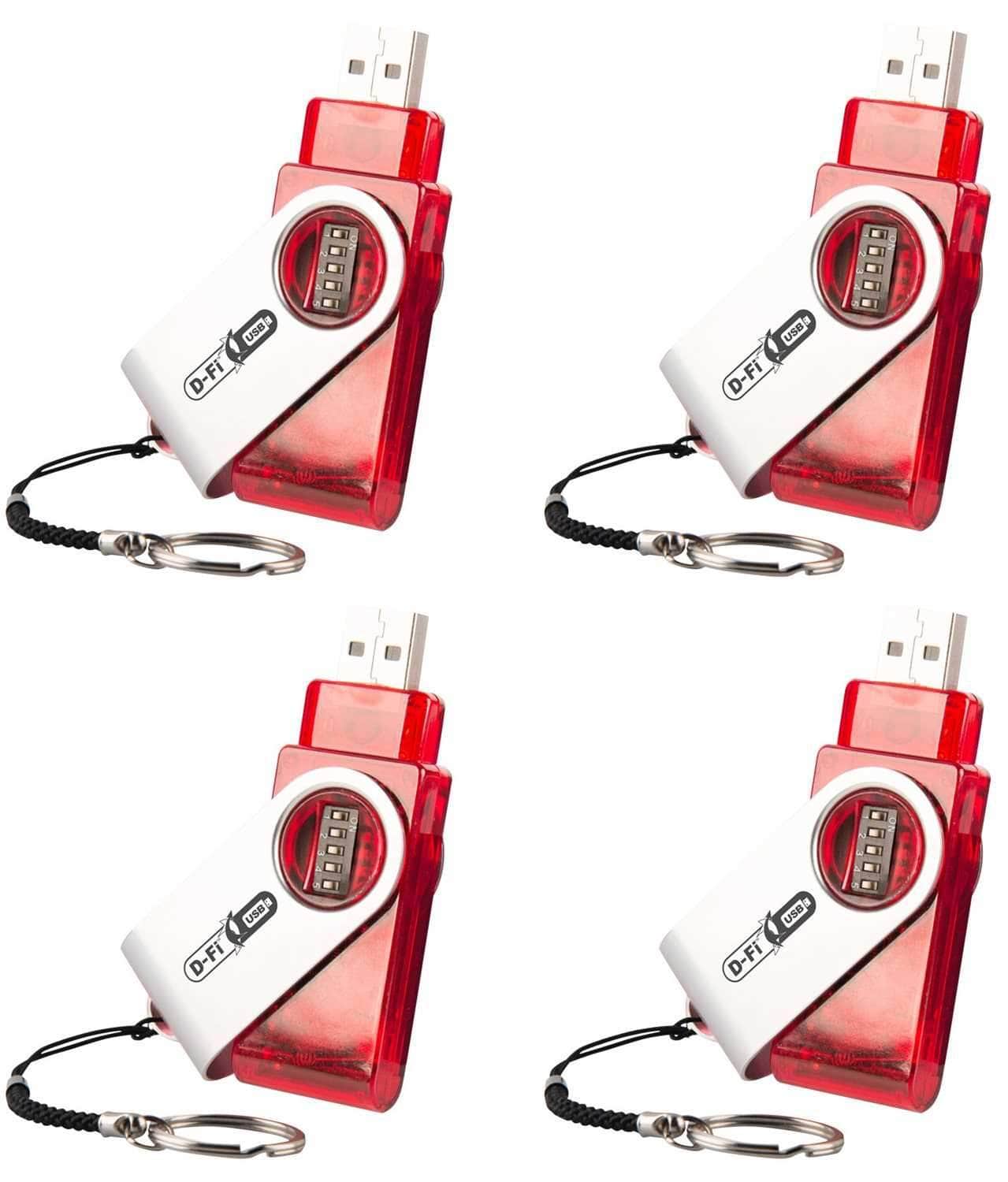 Chauvet D-FI USB Wireless DMX Transceiver 4-Pack