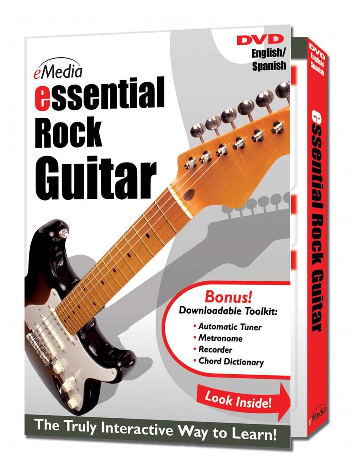 eMedia DG07061 Essential Rock Guitar DVD - Solotech