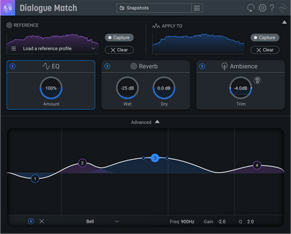 iZotope Dialogue Match- Educational Version - PSSL ProSound and Stage Lighting