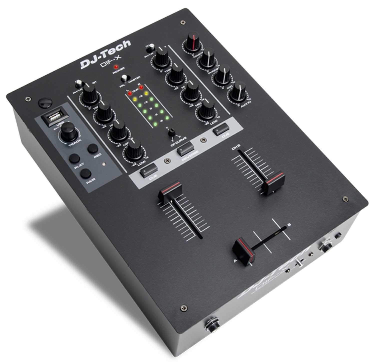 DJ Tech DIF-X 10-Inch DJ Mixer with Bluetooth & USB - ProSound and Stage Lighting