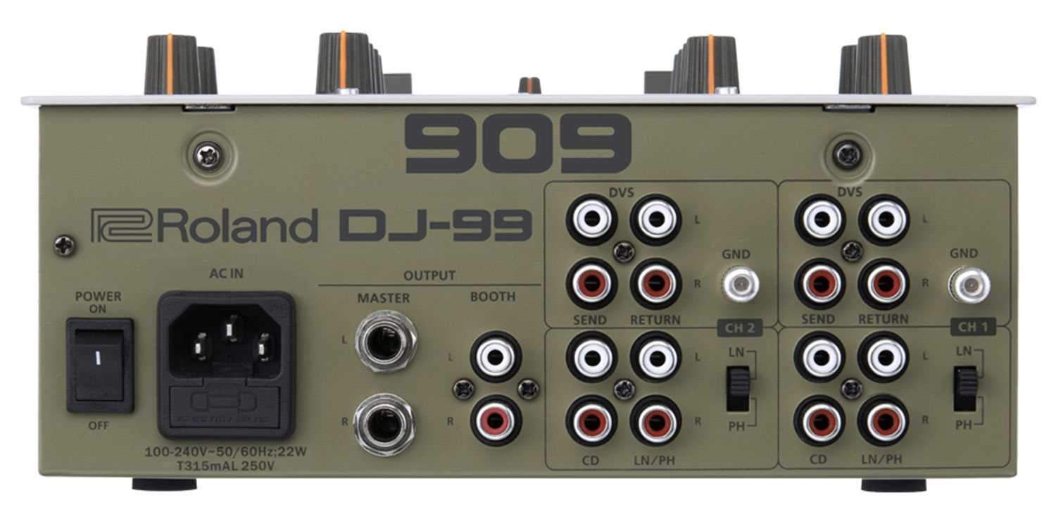 Roland DJ-99 2-Channel DJ Mixer - ProSound and Stage Lighting