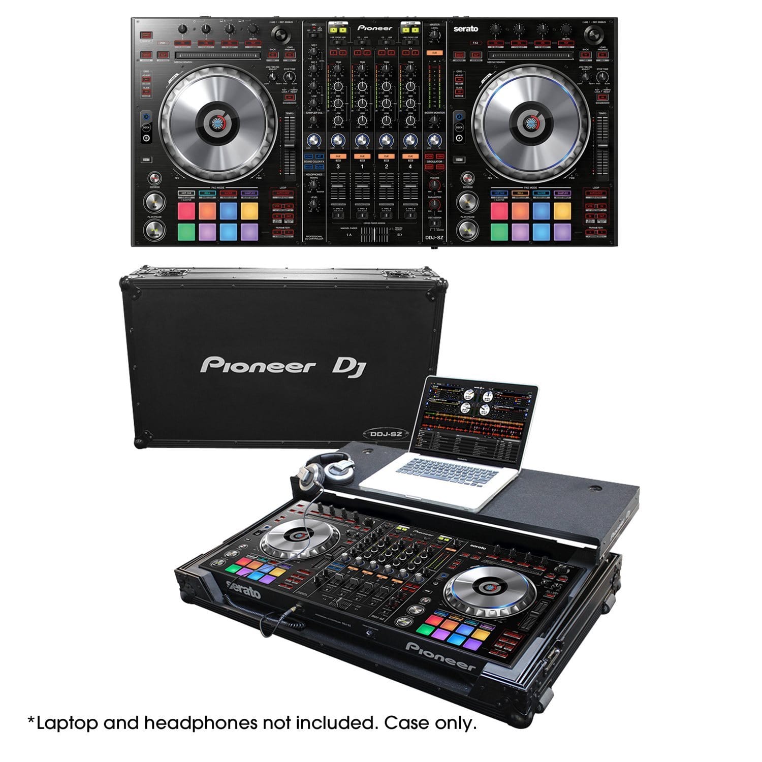 Pioneer DDJSZ Controller Pack with Pioneer DJ Case - ProSound and Stage Lighting