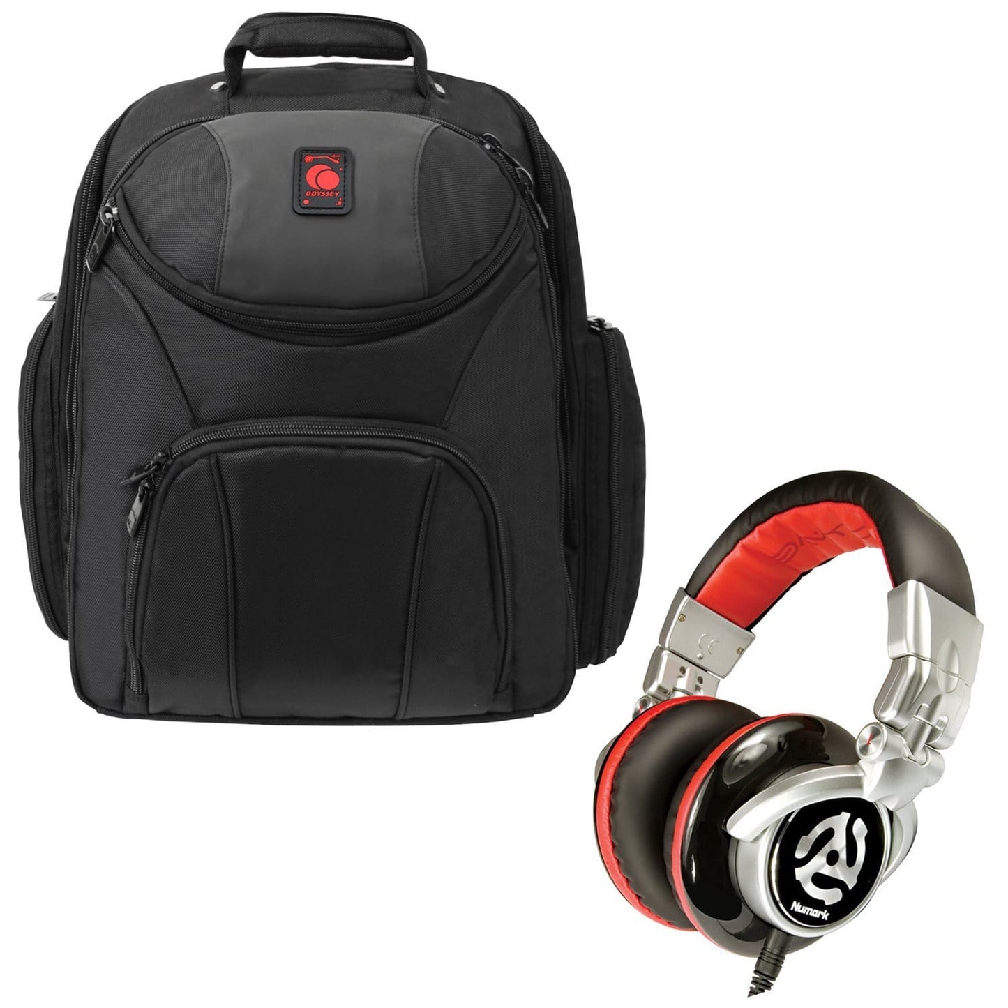 Odyssey DJ Backpack & Numark Red Wave Headphones - ProSound and Stage Lighting