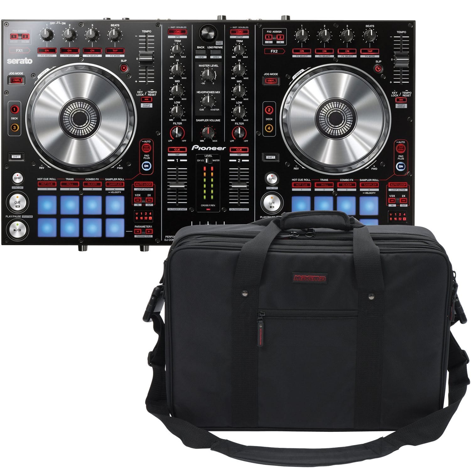 Pioneer DDJ-SR and Magma MGA47949 Controller Bag - ProSound and Stage Lighting