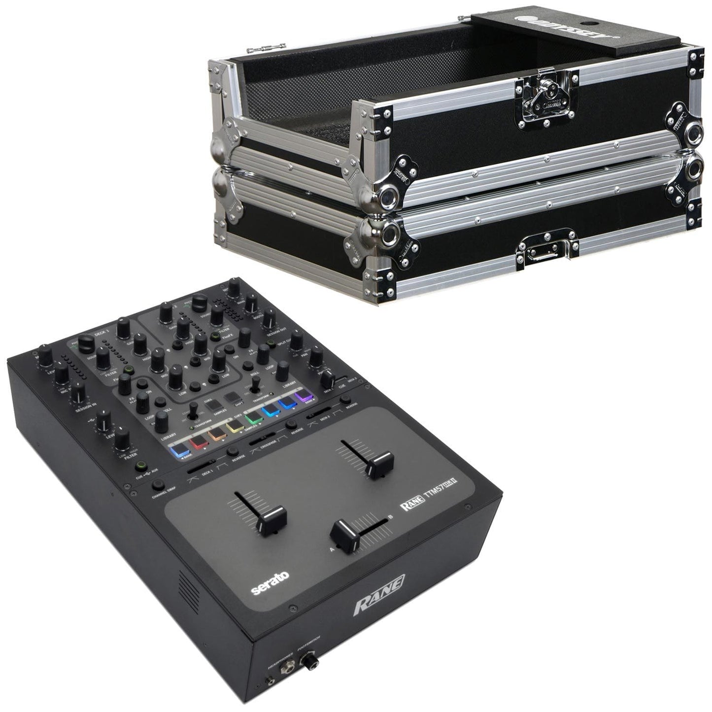 RANE TTM57mkII 10-Inch Serato DJ Mixer with Case - ProSound and Stage Lighting