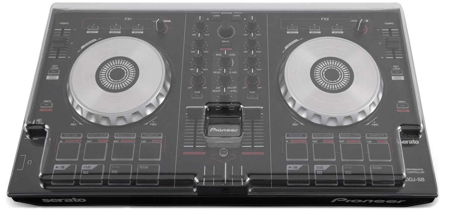 Pioneer DDJ-SB2 DJ Controller with Decksaver Cover - ProSound and Stage Lighting