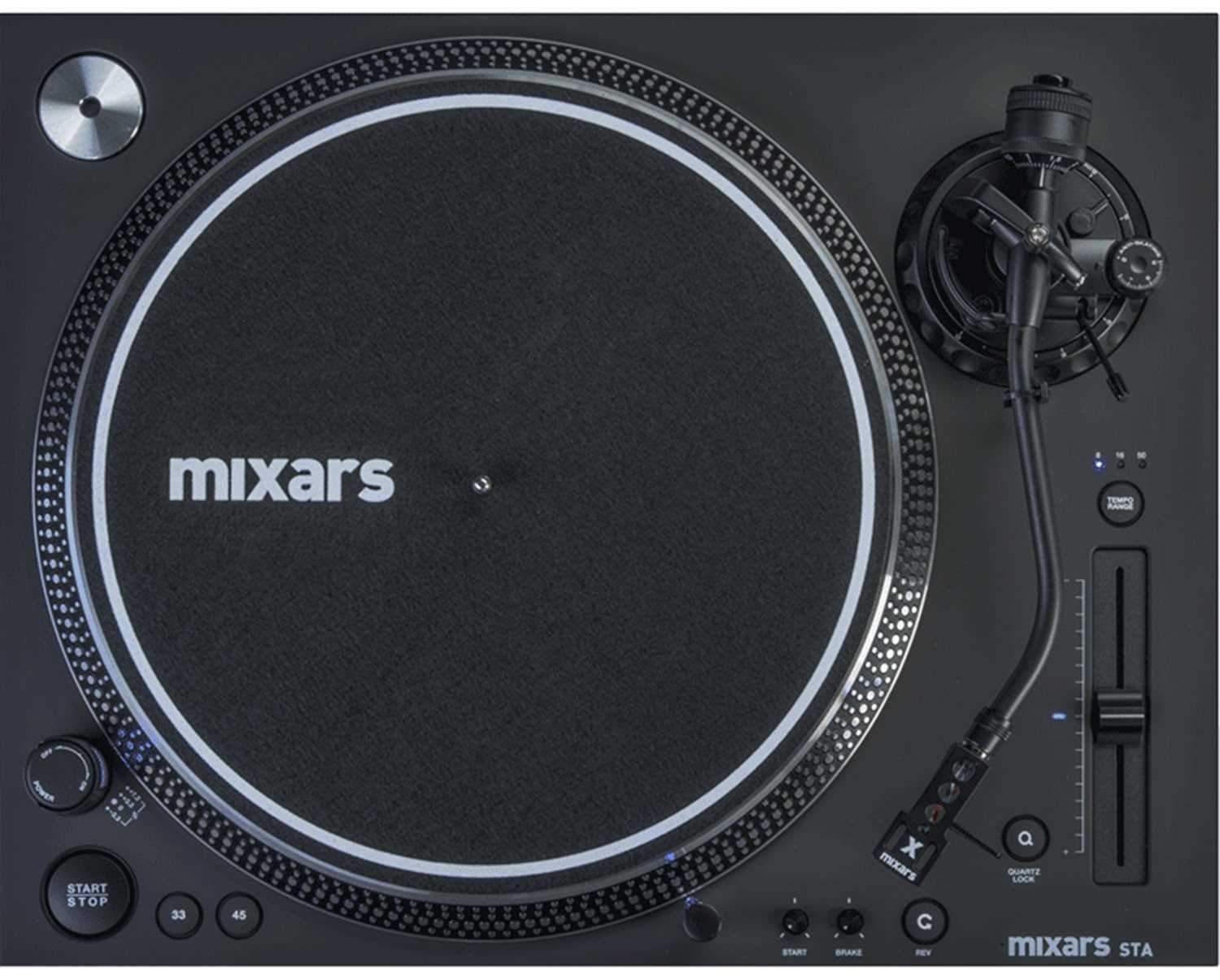 Mixars DUO DJ Mixer for Serato with (2) STA Turntables - ProSound and Stage Lighting