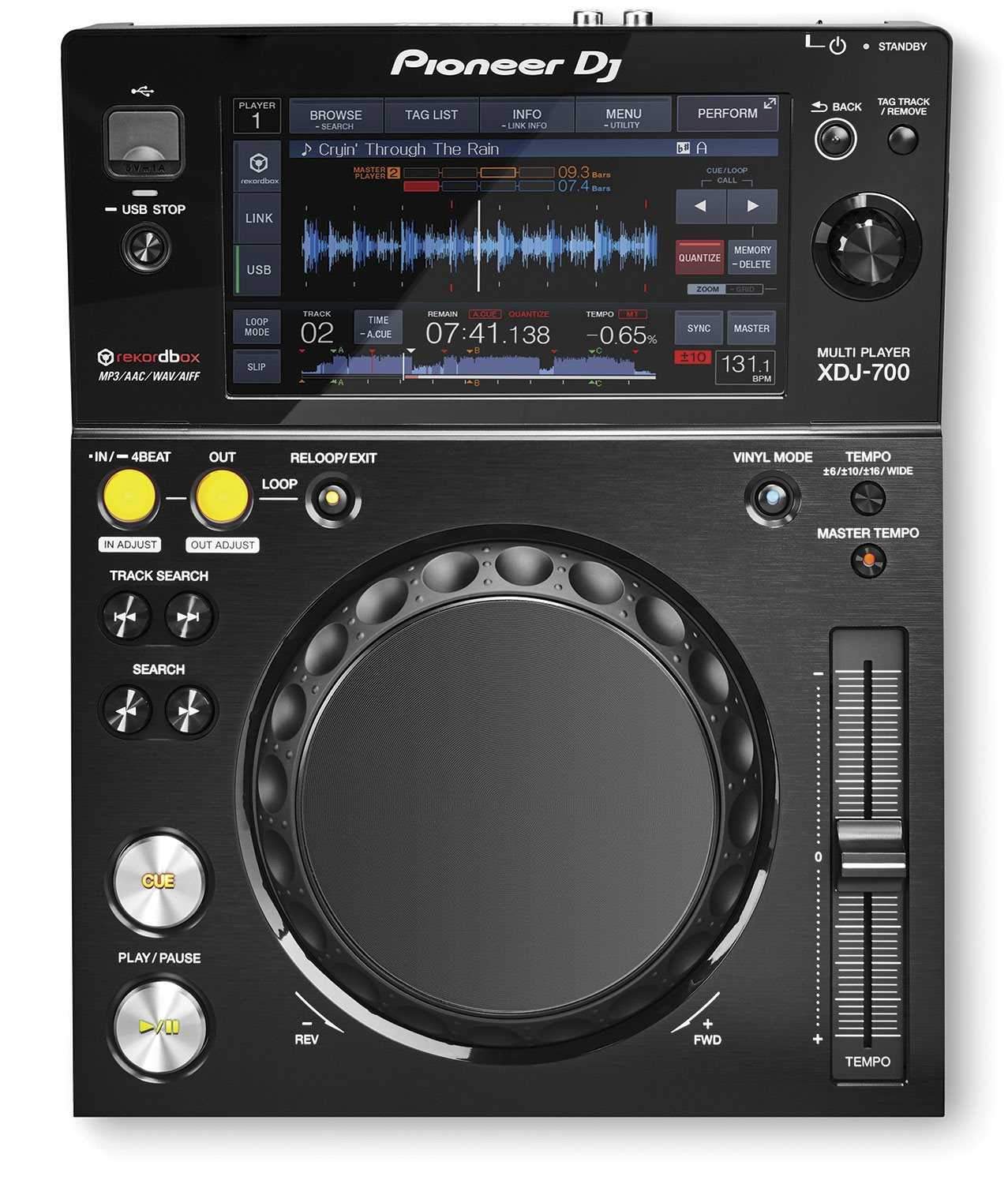 Pioneer DJM-450 2-Channel DJ Mixer & (2) XDJ-700 Multi Players - ProSound and Stage Lighting