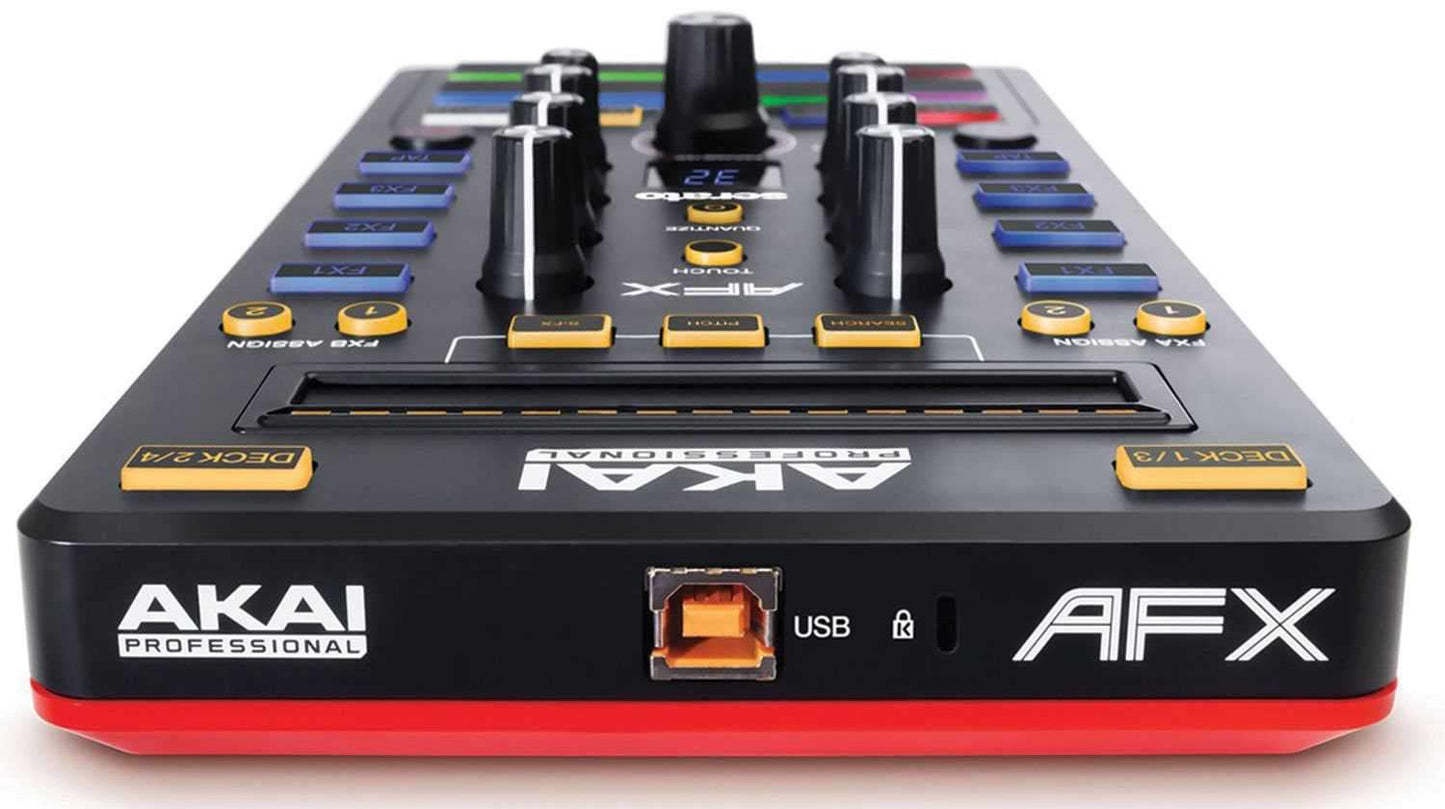 Mixars DUO Serato DJ Mixer & Akai AFX Controller - ProSound and Stage Lighting