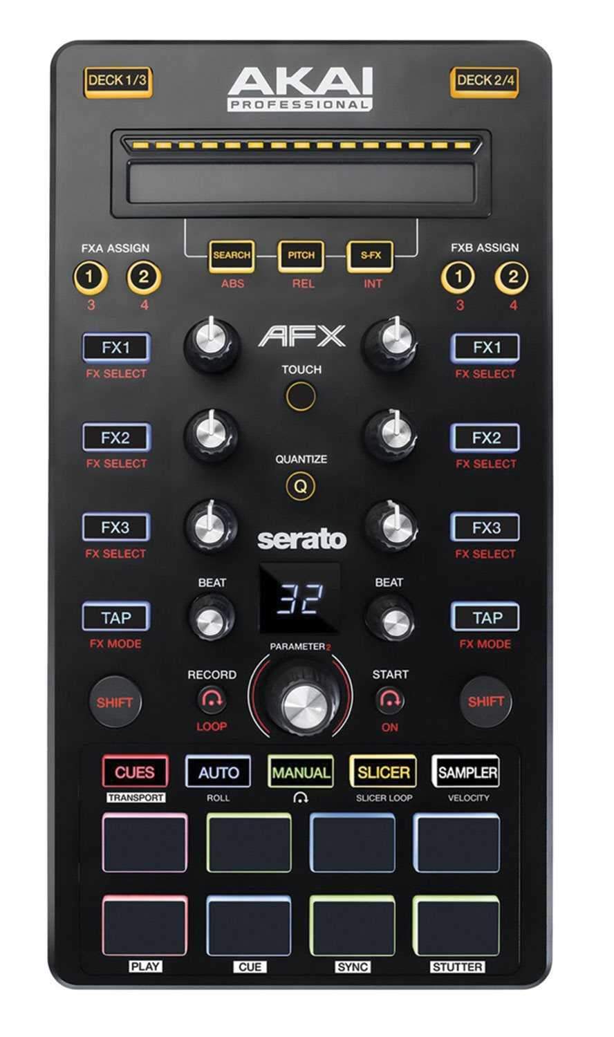 Mixars DUO Serato DJ Mixer & Akai AFX Controller - ProSound and Stage Lighting