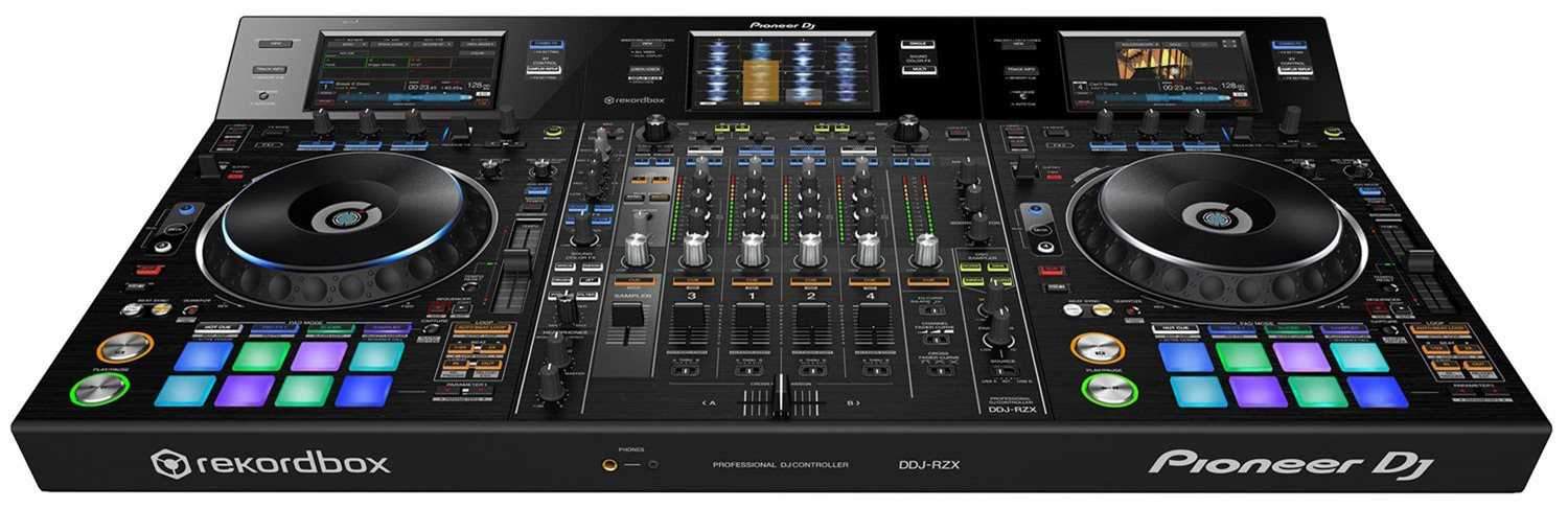 Pioneer DDJ-RZX DJ Controller with Odyssey Case - ProSound and Stage Lighting