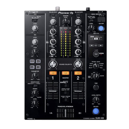 Pioneer XDJ-1000MK2 Media Players (2) with DJM-450 DJ Mixer - ProSound and Stage Lighting