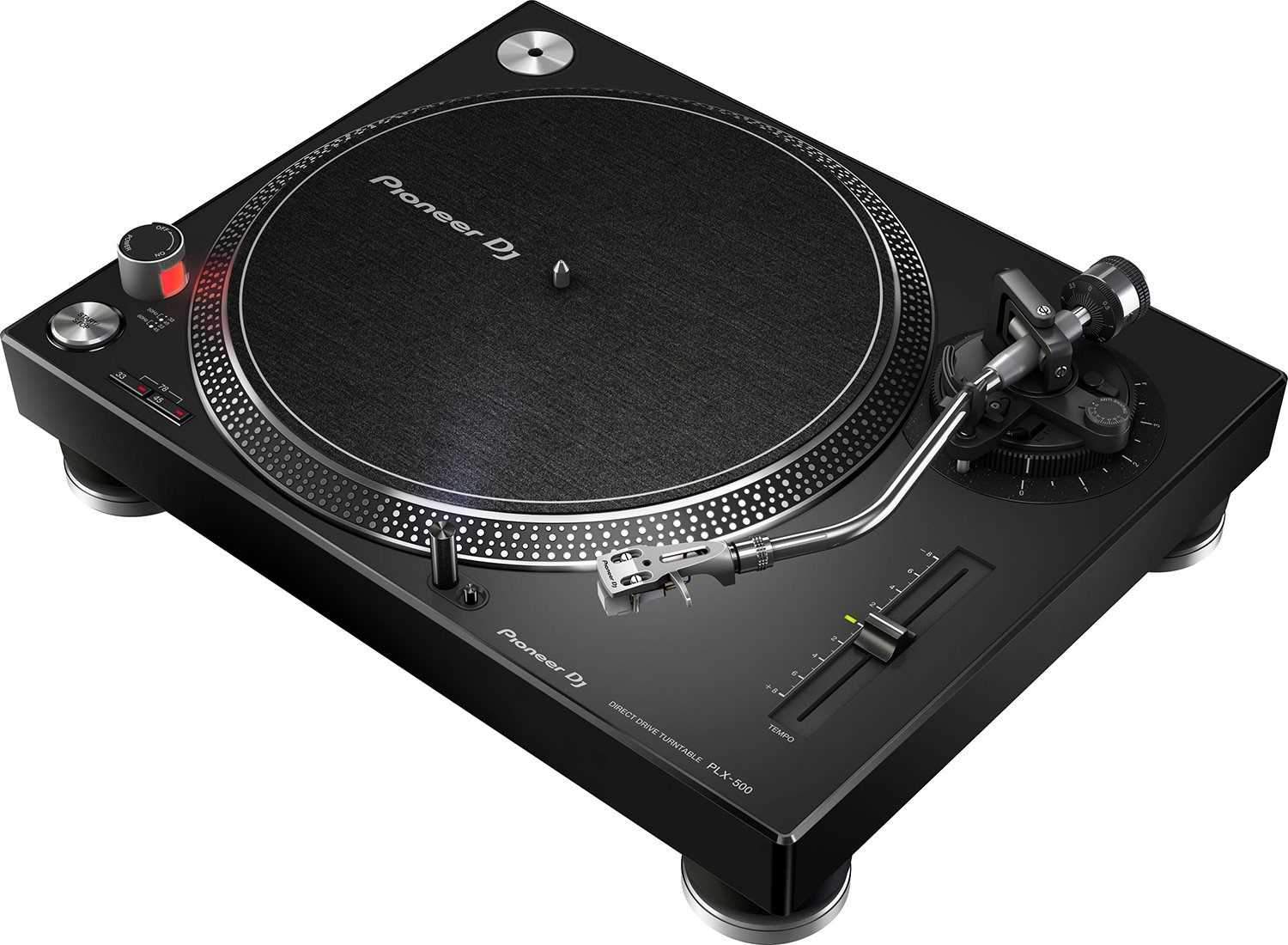 Pioneer PLX-500-K Turntable with rekordbox INTERFACE2 DVS - ProSound and Stage Lighting